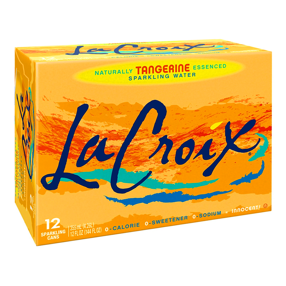 Water Sparkling Tangerine 12 pk – Can – 12oz (355ml)